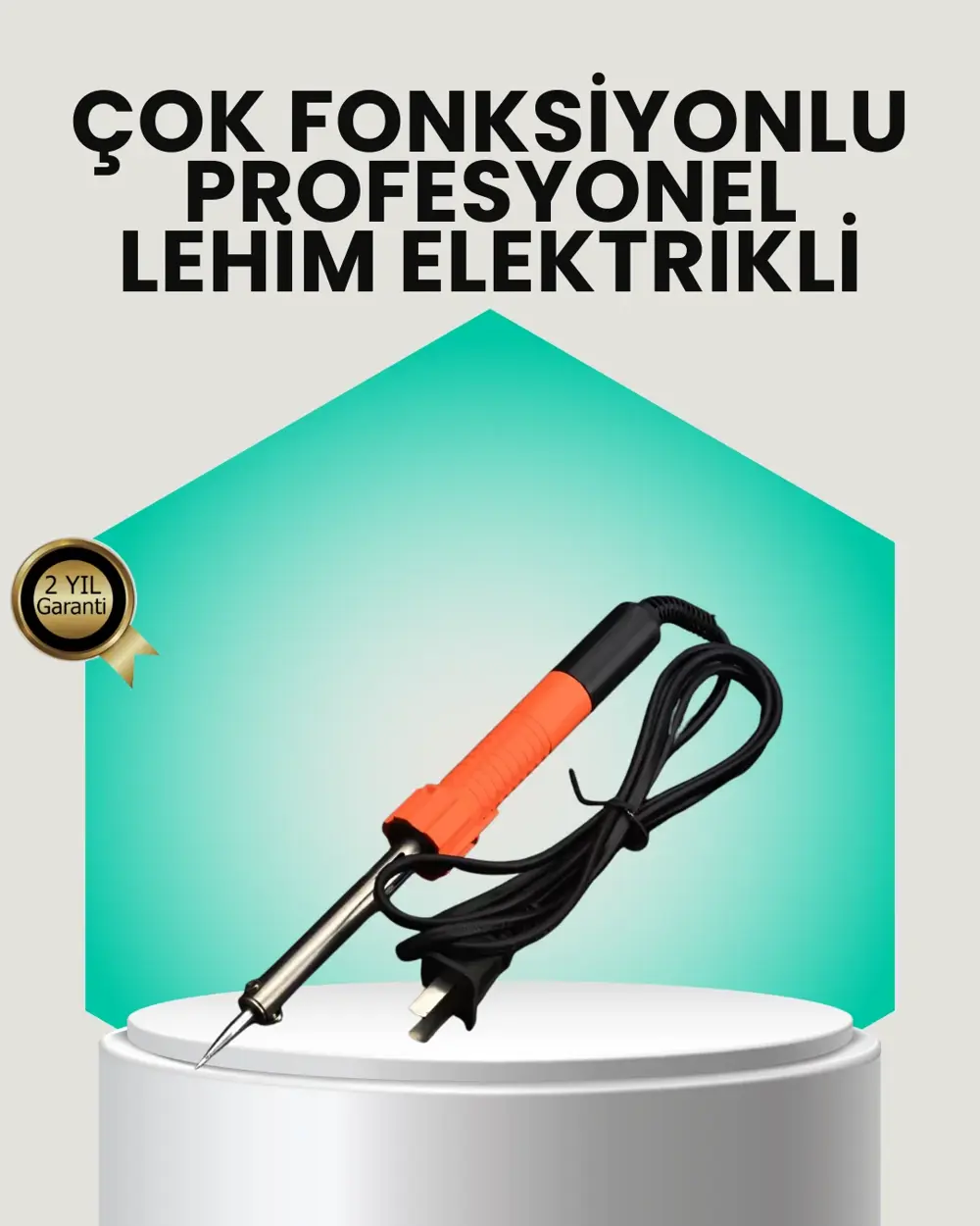 Isıya Dayanıklı Ergonomik Saplı Elektronik Lehimleme Havyası