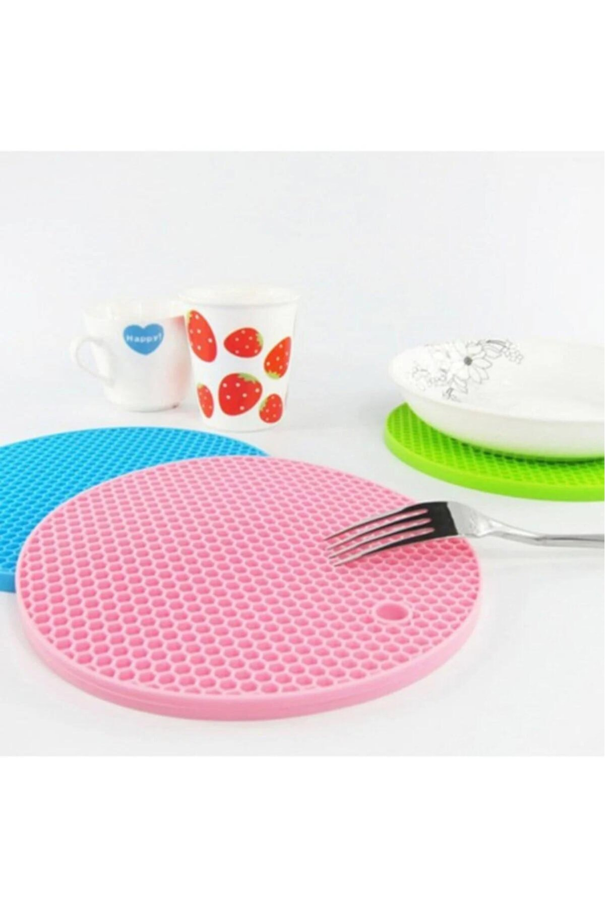 Isıya Dayanıklı Silikon Daire Nihale Ve Kalburabastı Kalıbı Tepsi