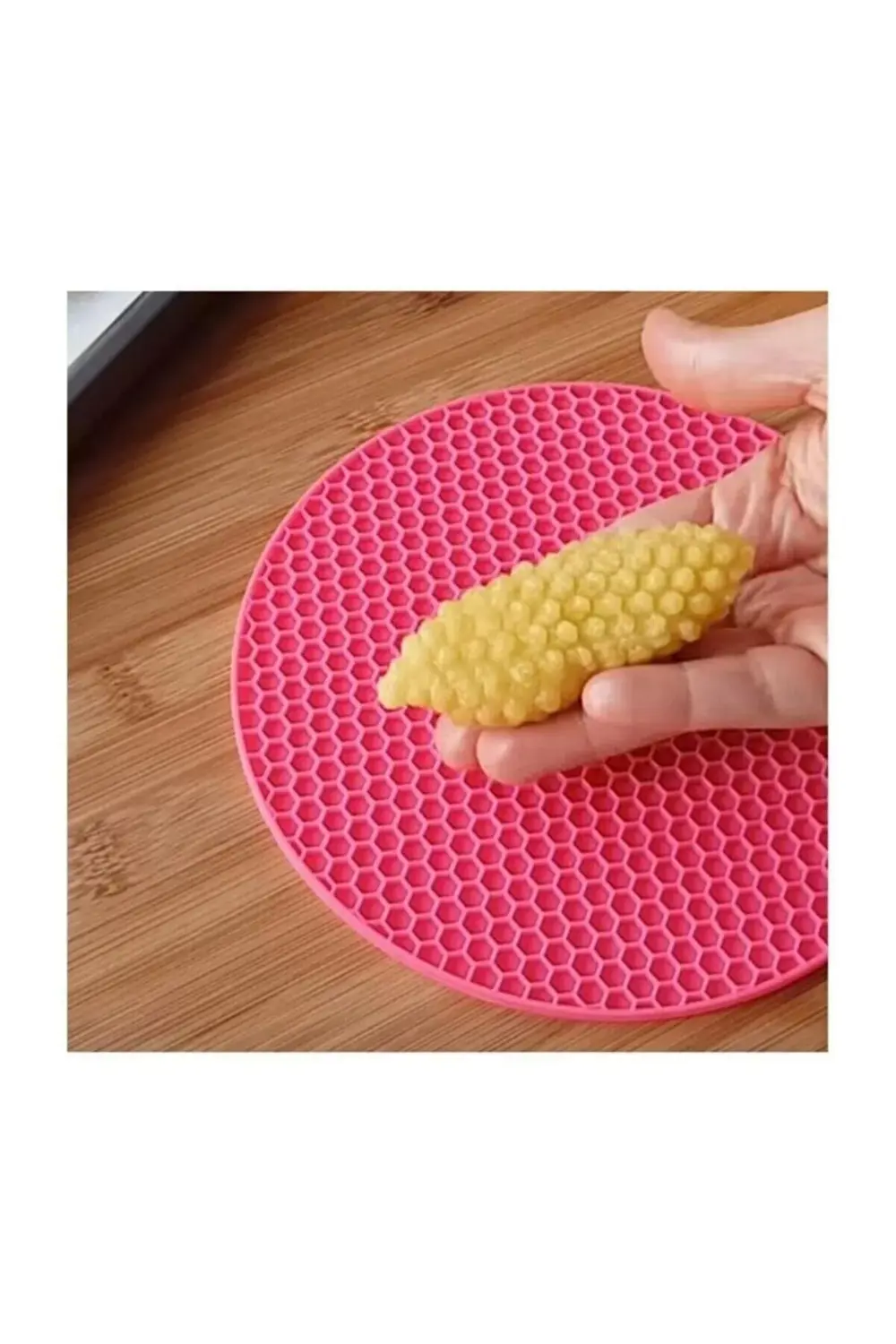 Isıya Dayanıklı Silikon Daire Nihale Ve Kalburabastı Kalıbı Tepsi