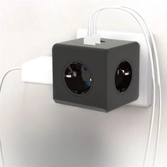 Isıya Dayanıklı Termal Akım Korumalı ve Çocuk Korumalı 3 Priz Girişli 3 USB Girişli Küp Priz Fiyatı, Yorumları ve Özellikleri