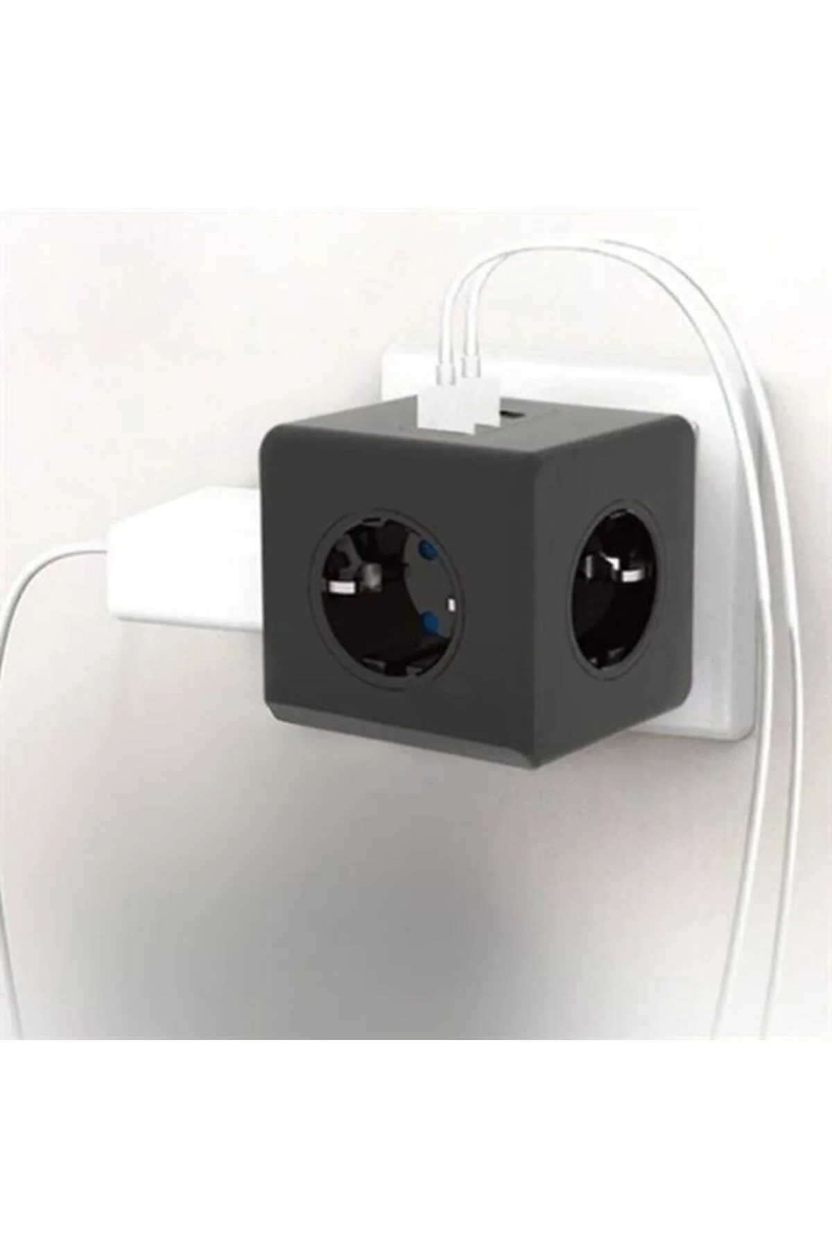 Isıya Dayanıklı Termal Akım Korumalı ve Çocuk Korumalı 3 Priz Gir