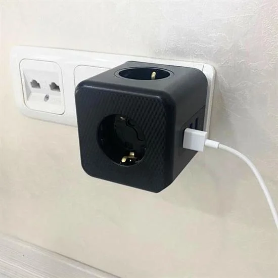 Isıya Dayanıklı Termal Akım Korumalı Ve Çocuk Korumalı 3 Priz Girişli 3 Usb Girişli Küp Priz Bx40 Fiyatı, Yorumları ve Özellikleri
