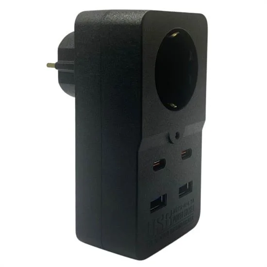 Isıya Dayanıklı Termal Akım Korumalı 1 Priz Girişli 2 Usb Girişli 2 Type-c Girişli Pirz 5224 Diğer