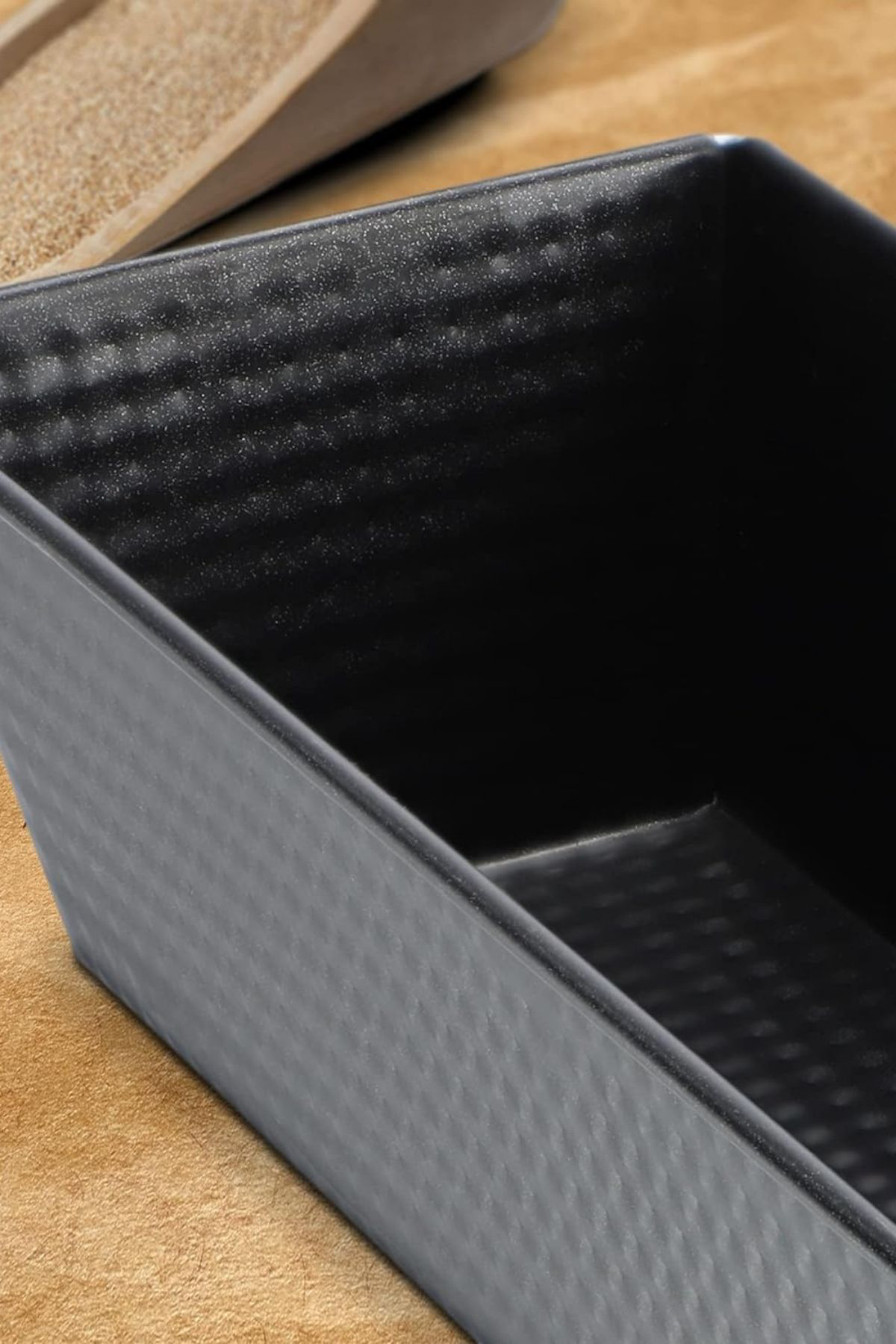 Isıya Dayanıklı Yanmaz Yapışmaz Siyah Büyük Boy Dikdörtgen  Baton