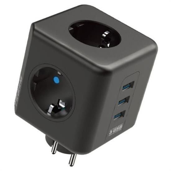 Isıya Dayanıklı Termal Akım Korumalı ve Çocuk Korumalı 3 Priz Gir