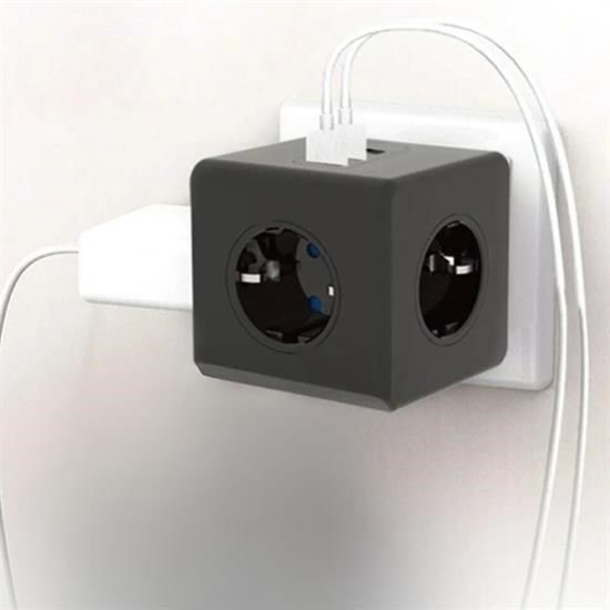 Isıya Dayanıklı Termal Akım Korumalı ve Çocuk Korumalı 3 Priz Gir