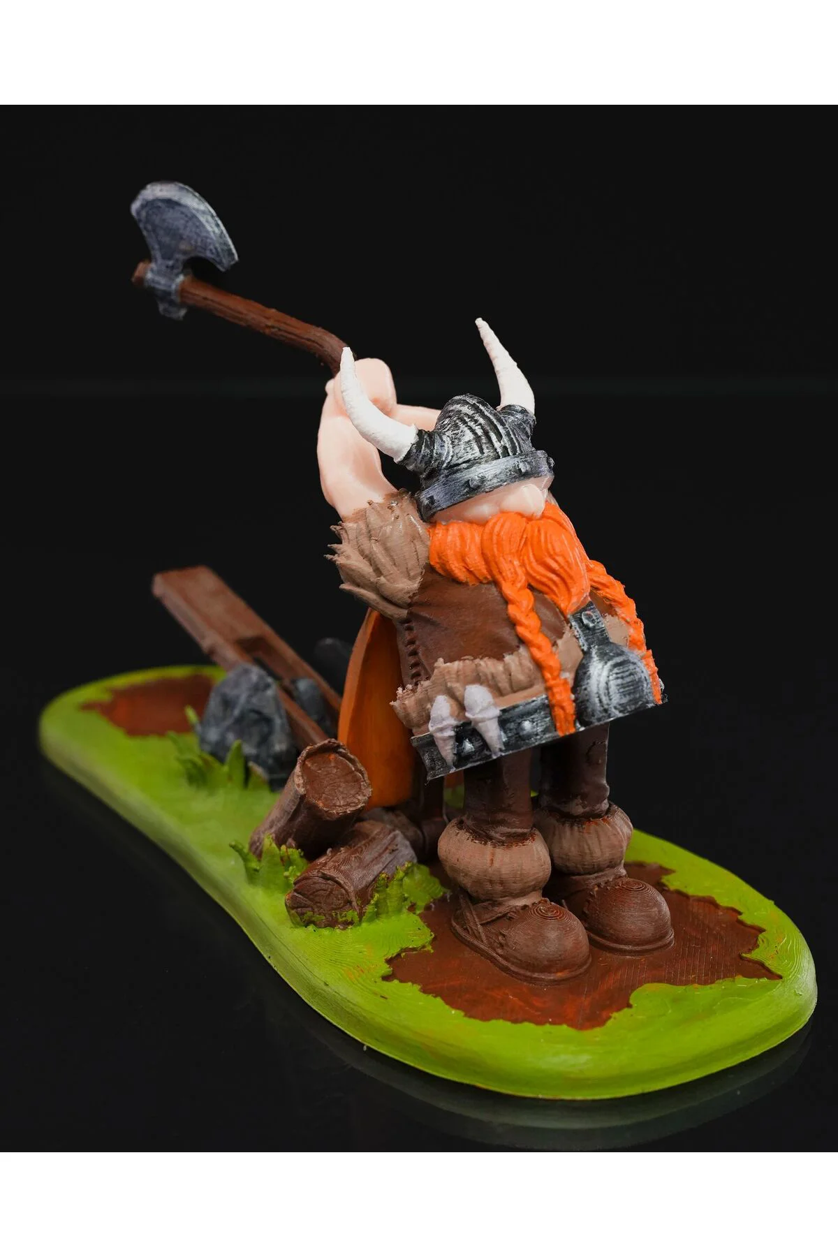 İskandinav Balta Atan Viking Cüce Hareketli Oyuncak