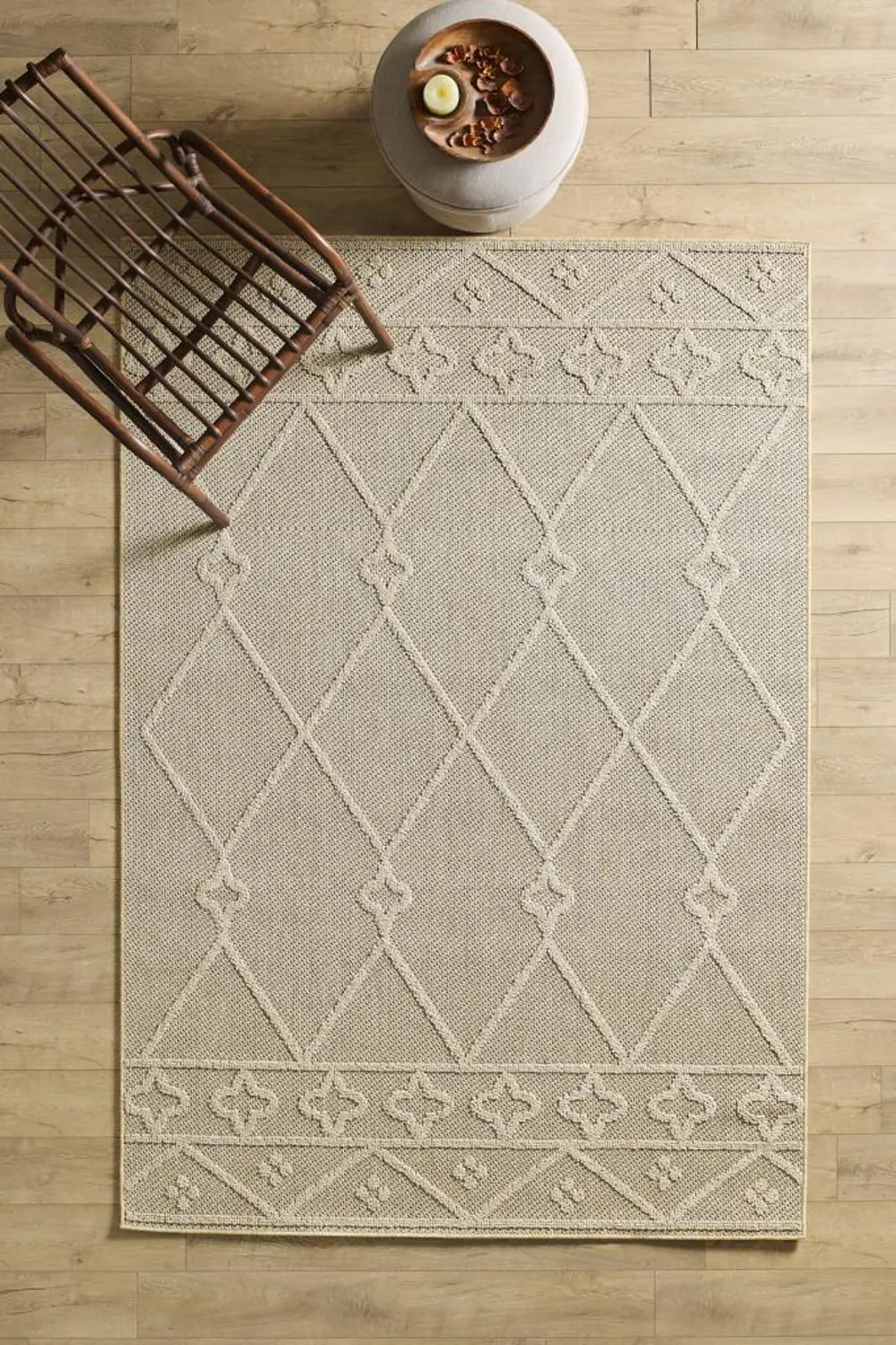 İskandinav Tasarım Boho Desenli Bej Halı Salon Halısı Mutfak Halı İskandinav Tasarım Boho Desenli Bej Halı Salon Halısı Mutfak Halı