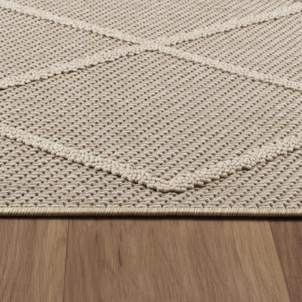 İskandinav Tasarım Boho Desenli Bej Halı Salon Halısı Mutfak Halı İskandinav Tasarım Boho Desenli Bej Halı Salon Halısı Mutfak Halı
