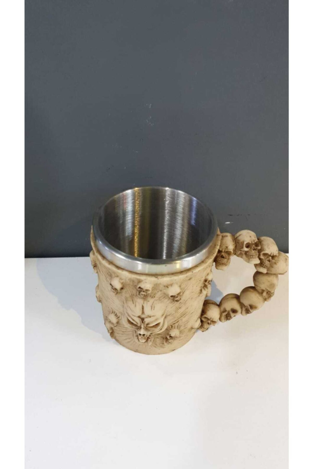 Elif Aksesuar İskelet Kurukafa Kupa