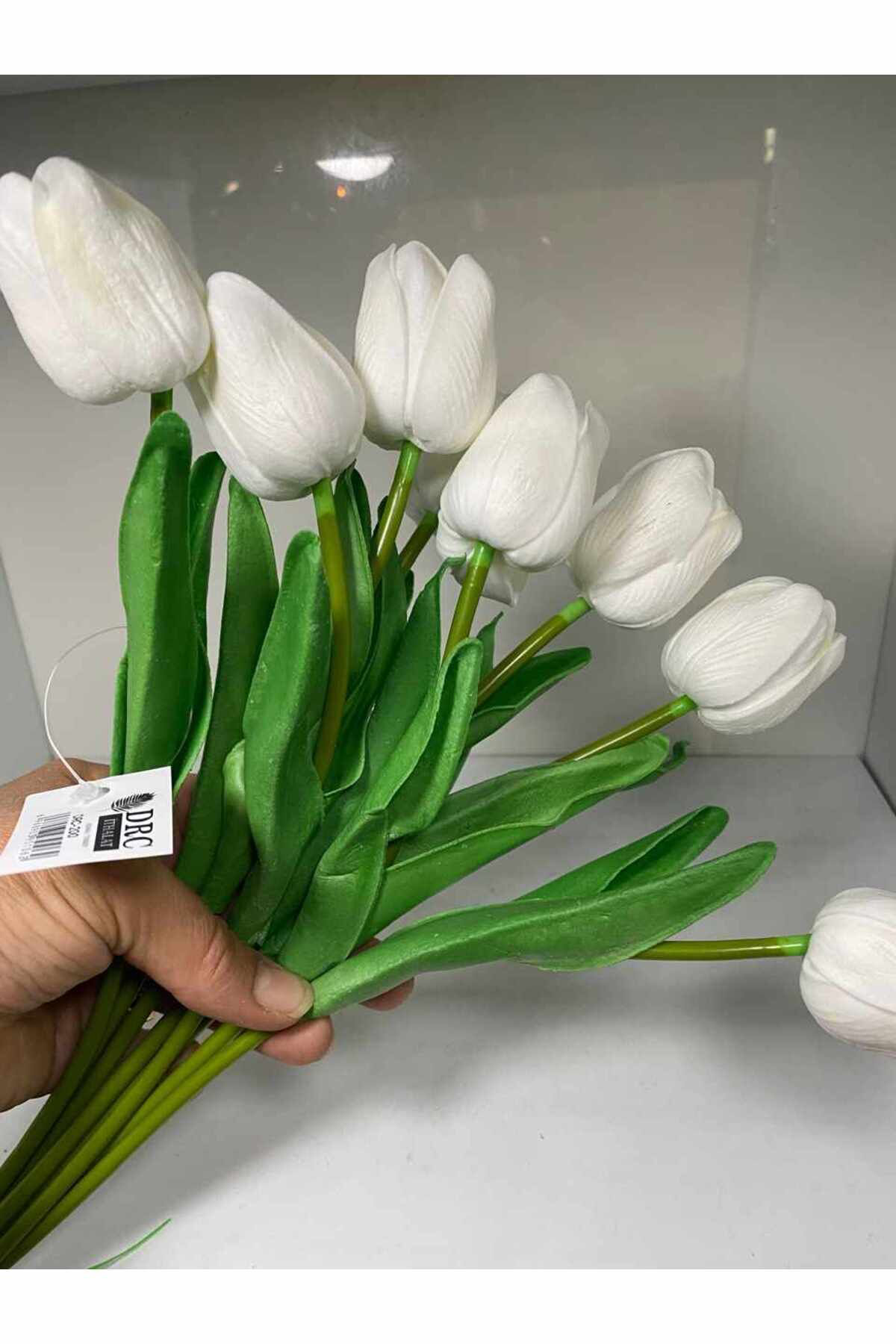 Elif Aksesuar İslak Doku Beyaz Lale 8 Li