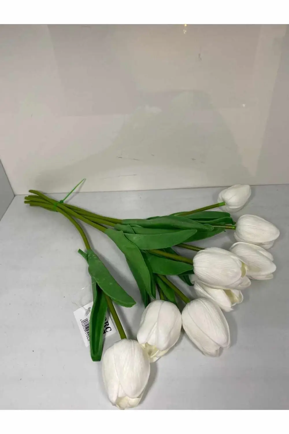 Islak Doku Beyaz Lale 8 Li