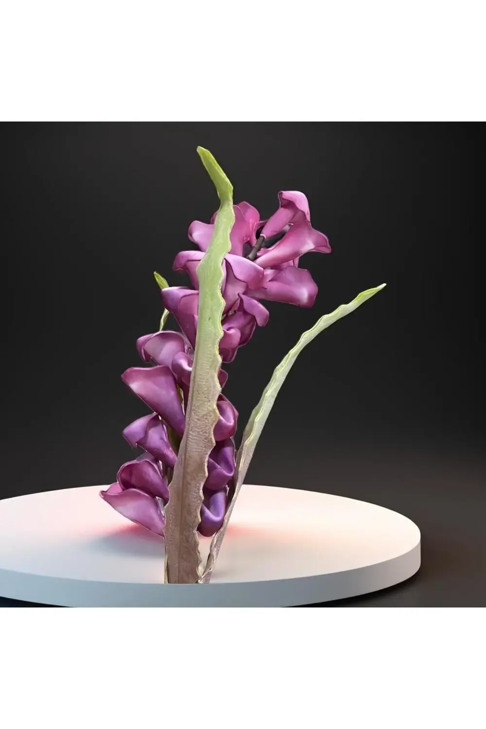 Islak Doku Yapay Lüx Dal Mor