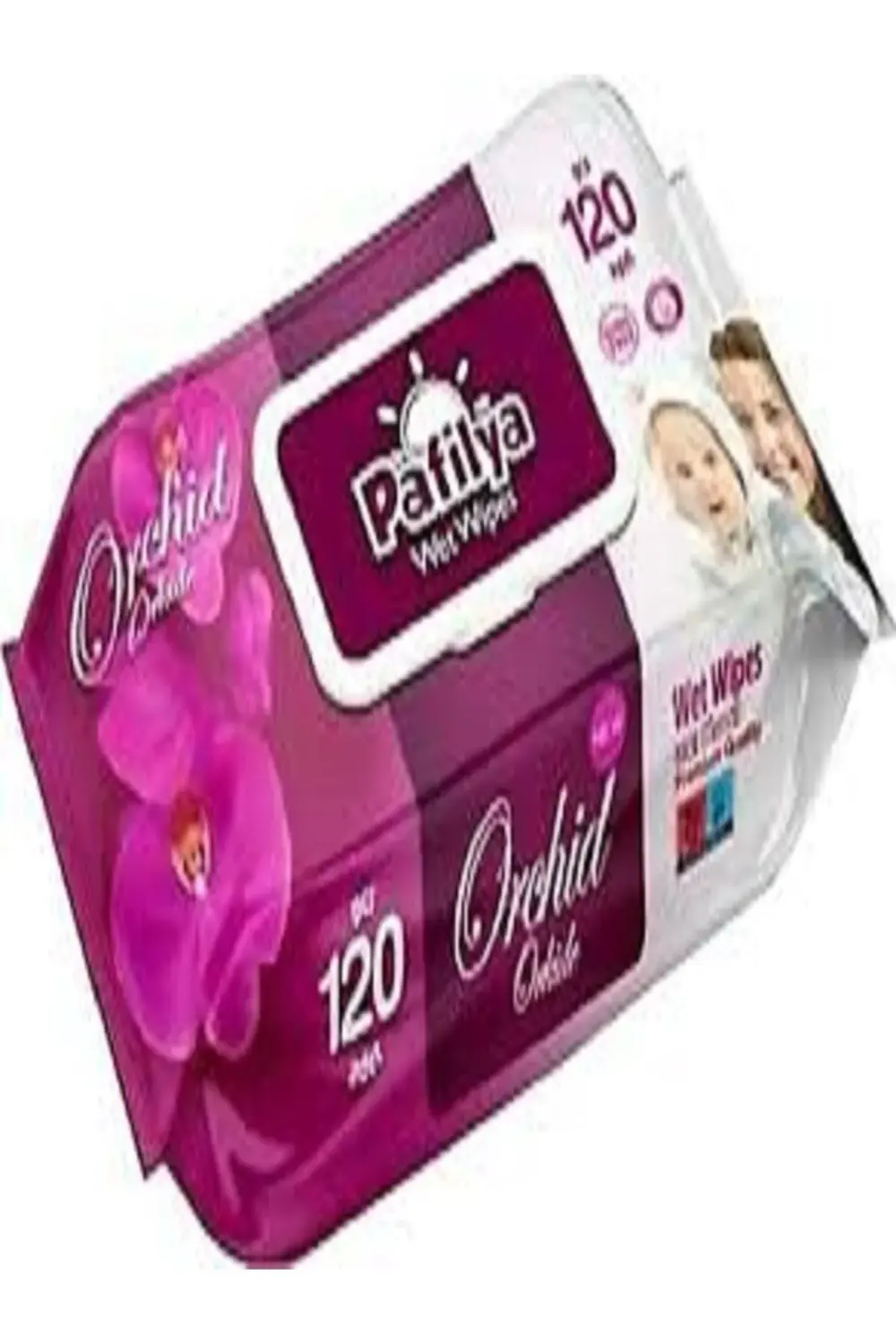 Islak Mendil 120 Li Orkide 3 Paket