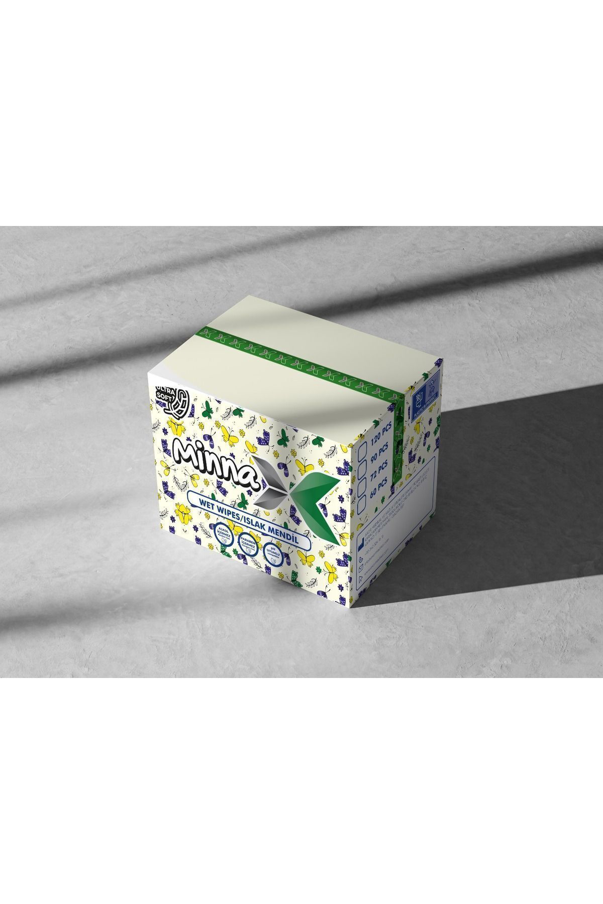 Islak Mendil 120li 12 Paket (12X120 1440 Yaprak)