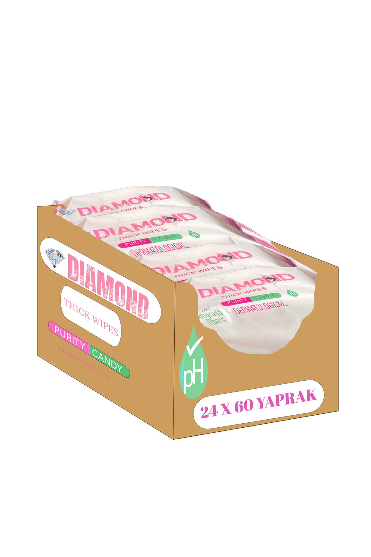 Otel Bukleti İslak Mendil (24 Adet)