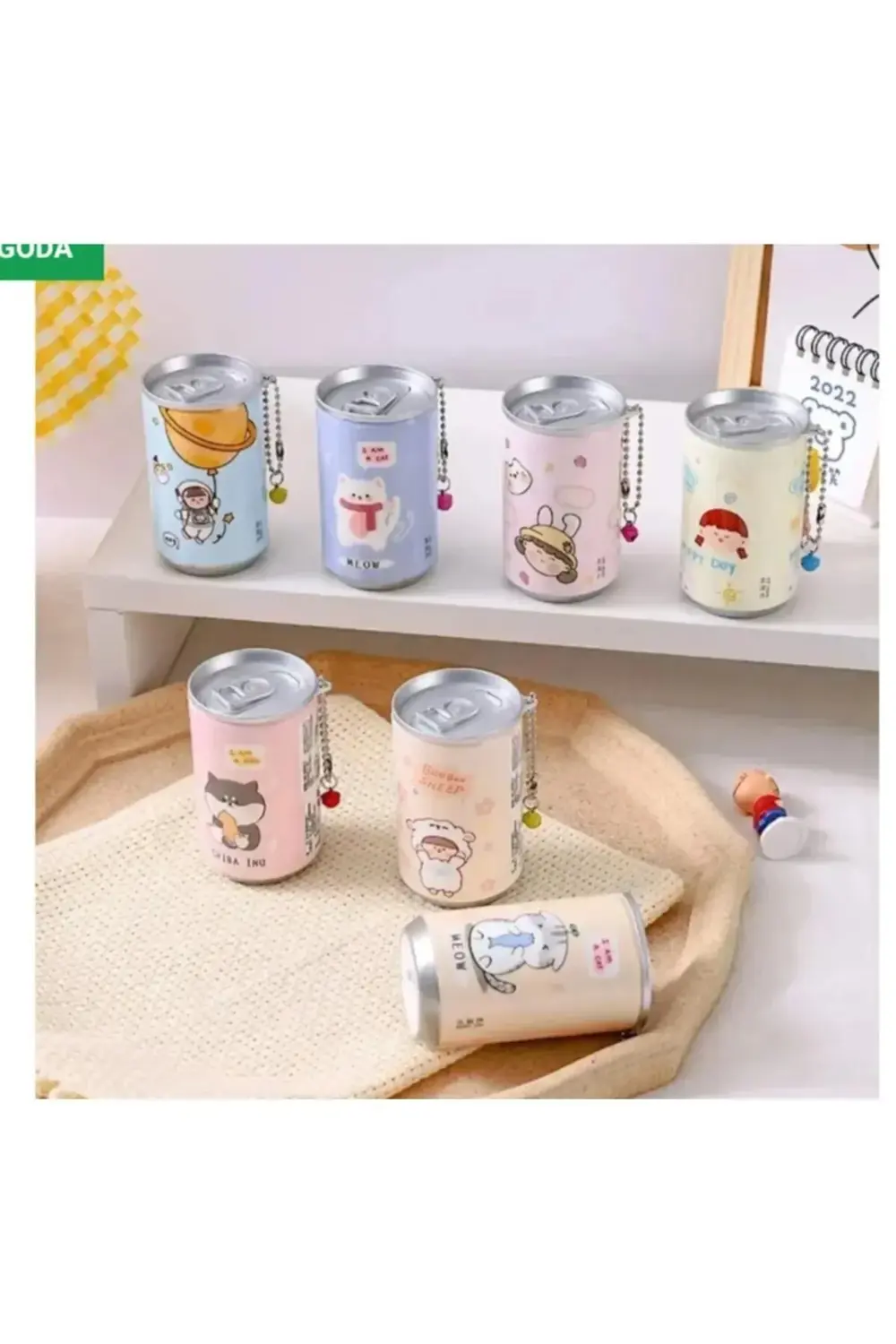 Islak Mendil Kutusu Sevimli Figürlü Kutu Kola Şekilli Anahtarlıkl