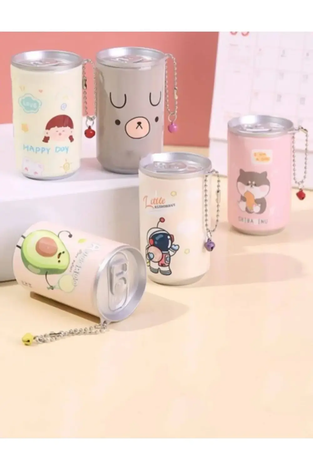 Islak Mendil Kutusu Sevimli Figürlü Kutu Kola Şekilli Anahtarlıkl