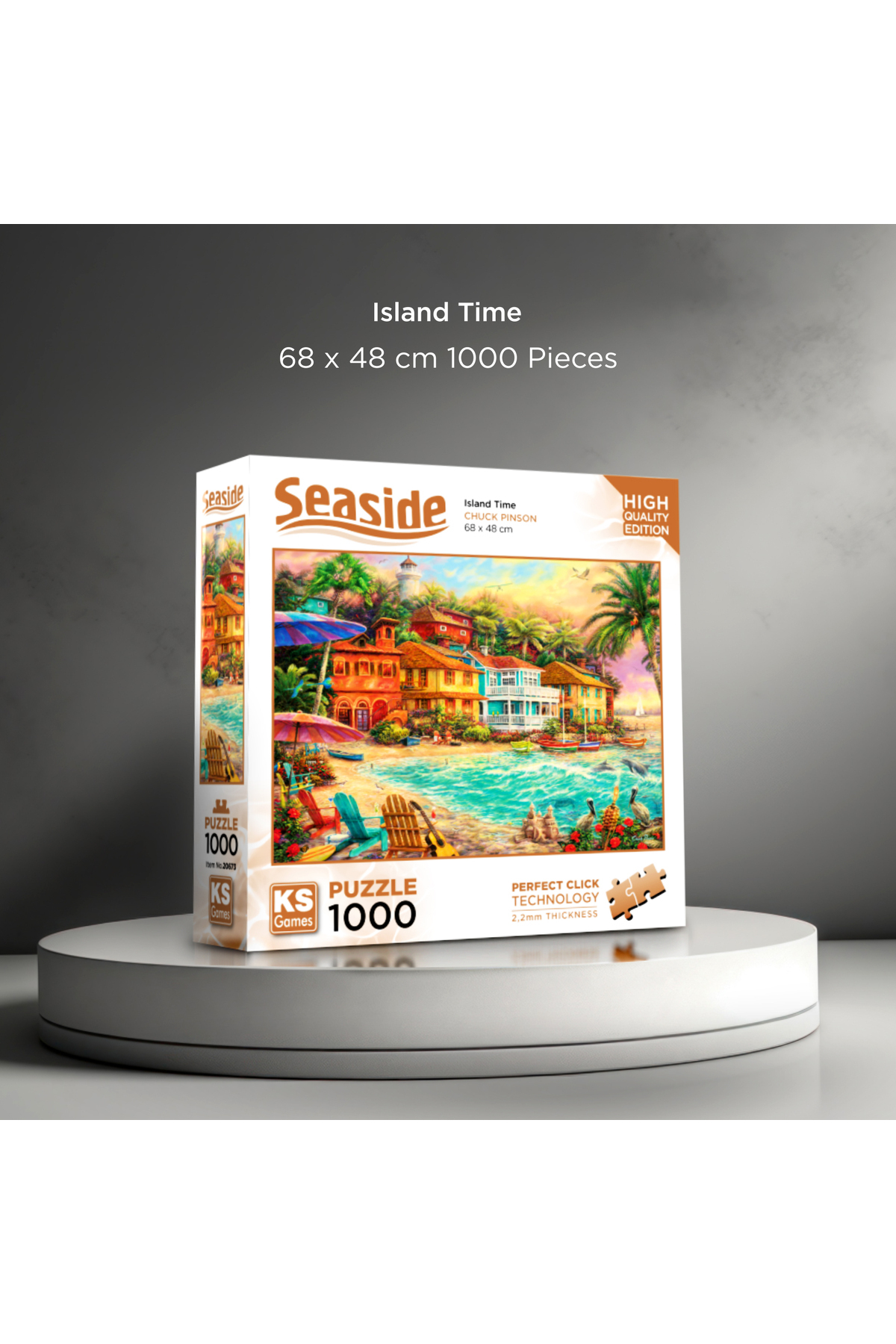 Ks Games İsland Time 1000 Parça Puzzle