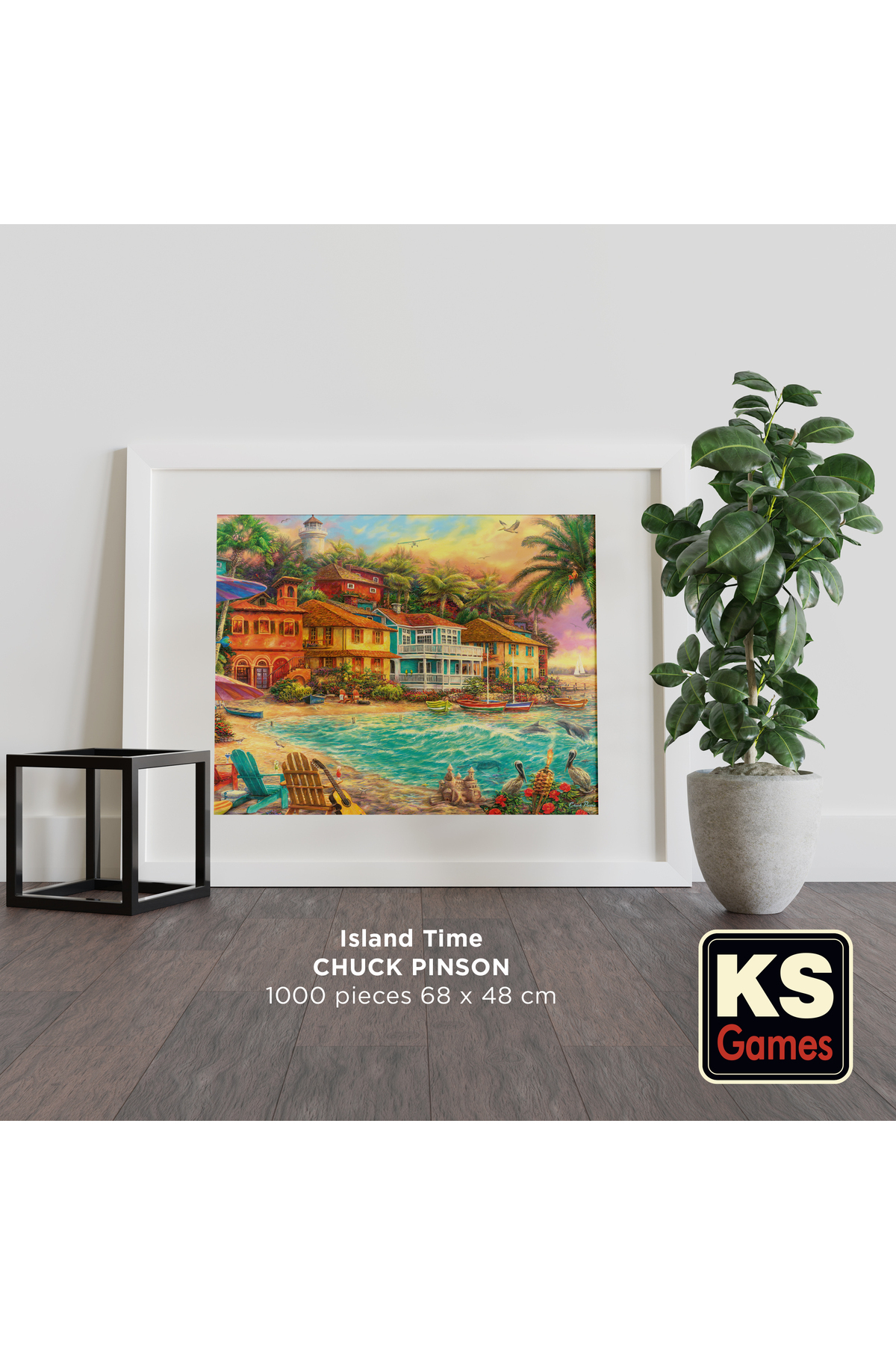 Ks Games İsland Time 1000 Parça Puzzle