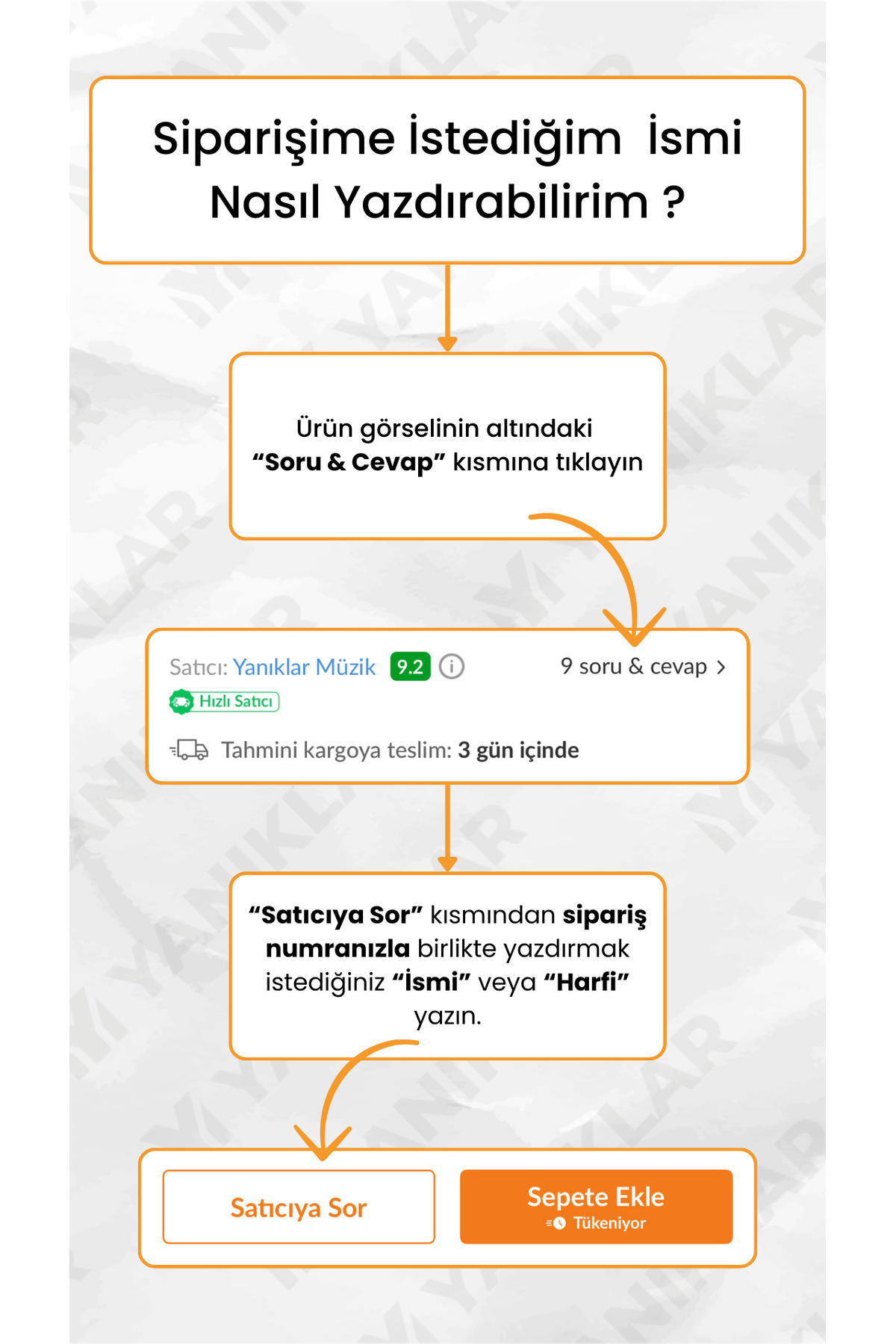 Yaniklar Müzik İsme Özel 17 Tuşlu Maun Kalimba Çekiç Ve Kilif Kalimba Metodu (Üz