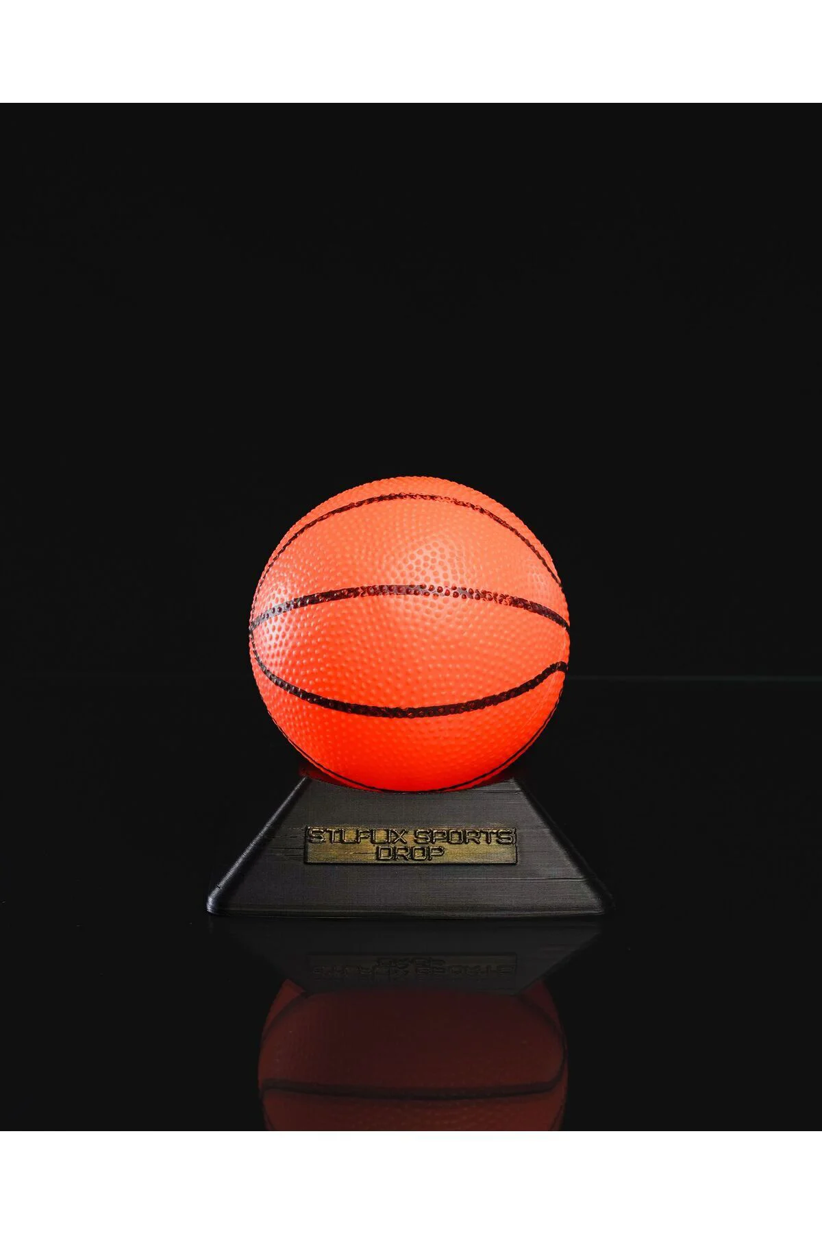 İsme Özel Basketbol Topu Standı Dekoratif Obje 13CM