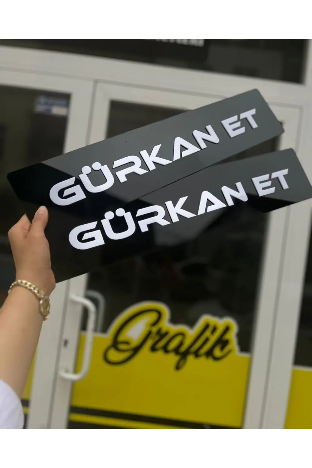 İsme Özel Dekor Plaka