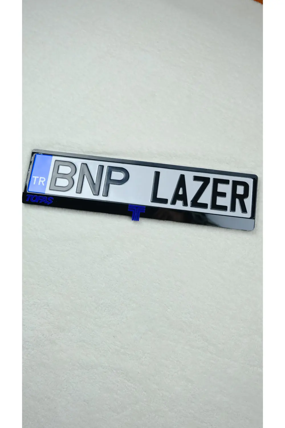 İsme Özel Lazer Kesim Pleksi Plakalık Tofaş Uyumlu (2 ADET)