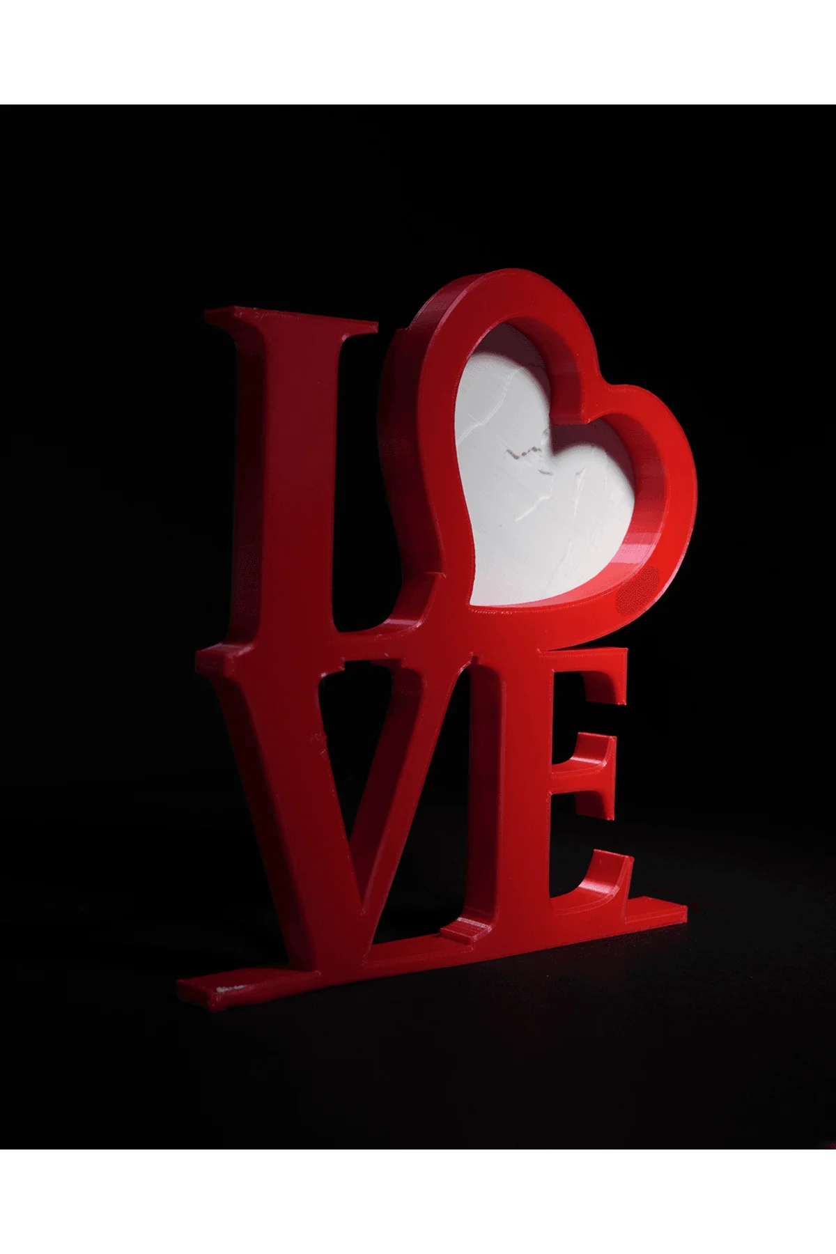 İsme Özel Romantik Sevgililer Günü Hediyesi Love Fotoğraf Çerçevesi