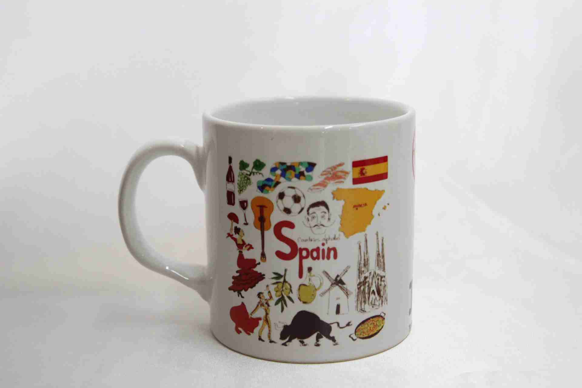 İspanya Temalı Hediye Seti - Kupa Bardak ve Defter Hediye Kutusu