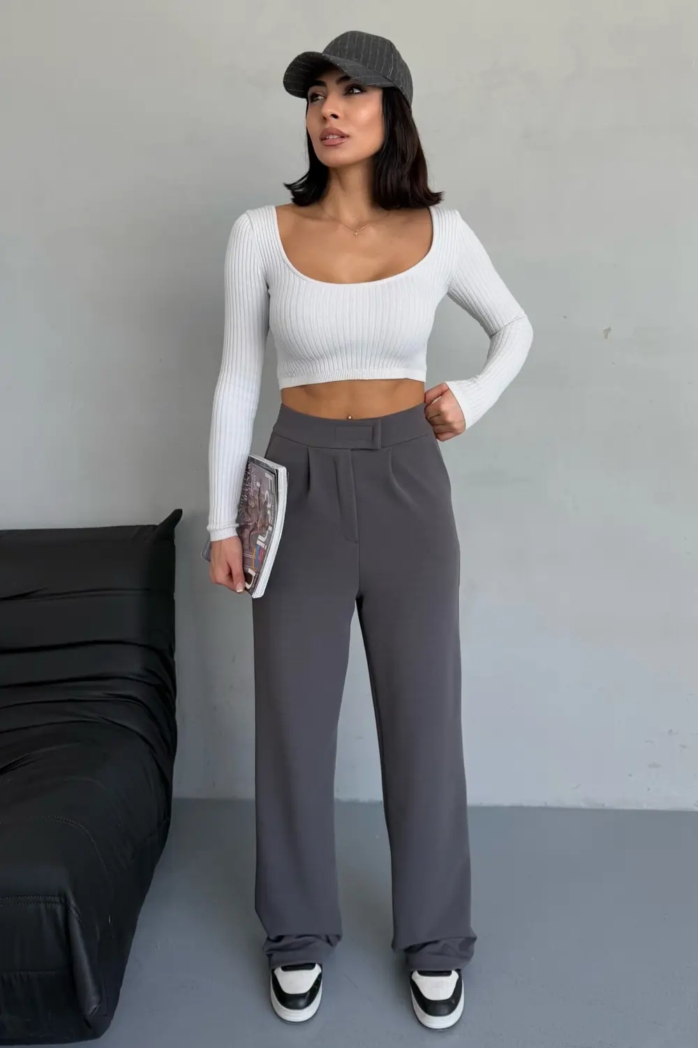 Ispanyol Paça Fitilli Toparlayıcı Pantolon