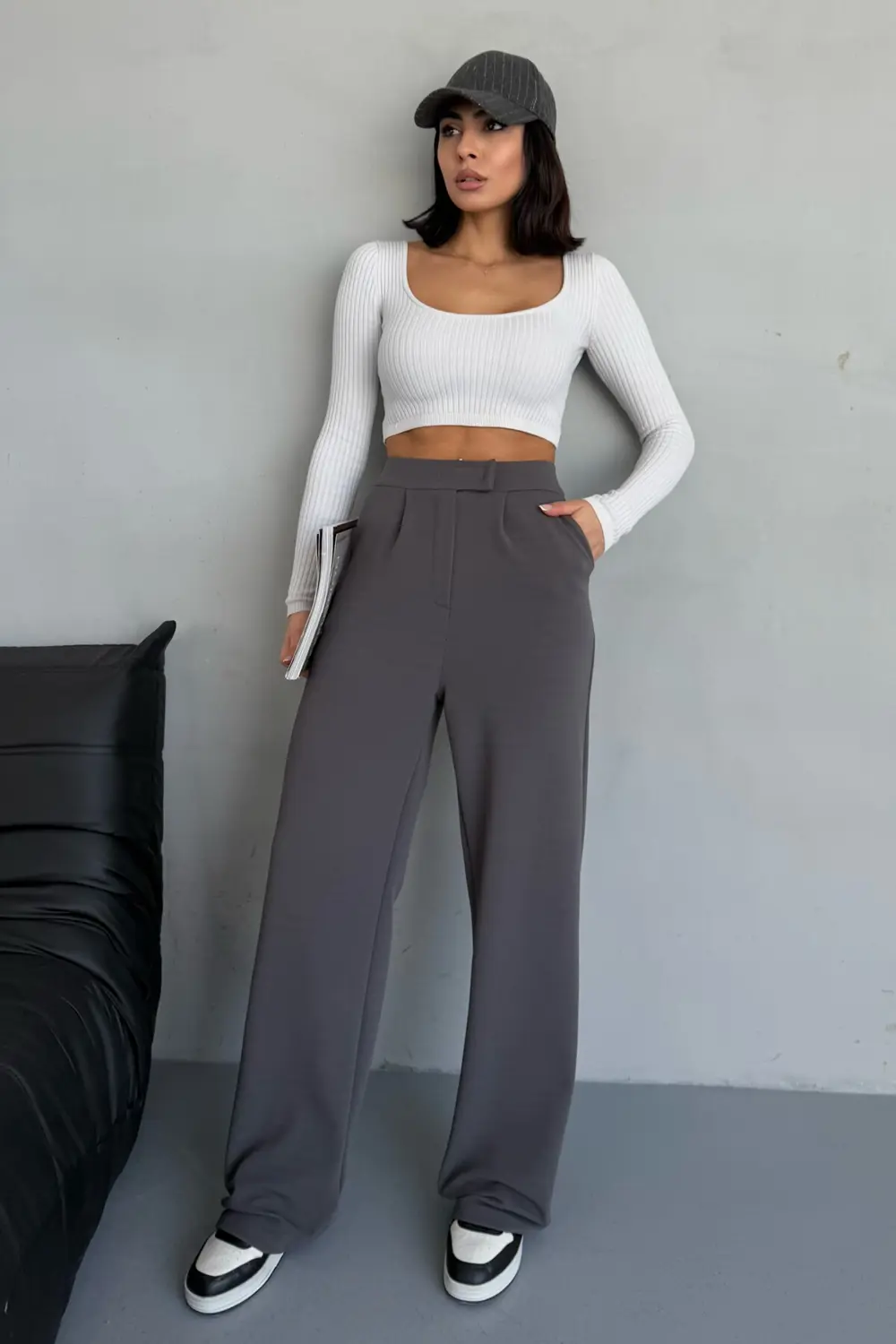 Ispanyol Paça Fitilli Toparlayıcı Pantolon