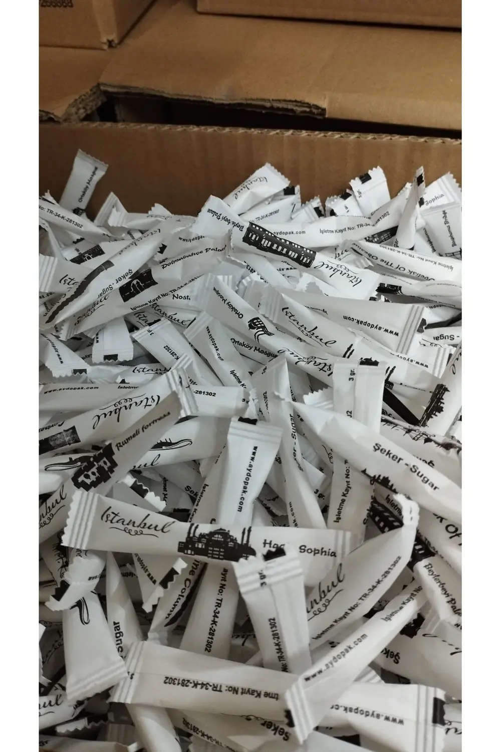 İstanbul Stick Şeker 3gr /ort 500 Adet /net 1,5 Kg