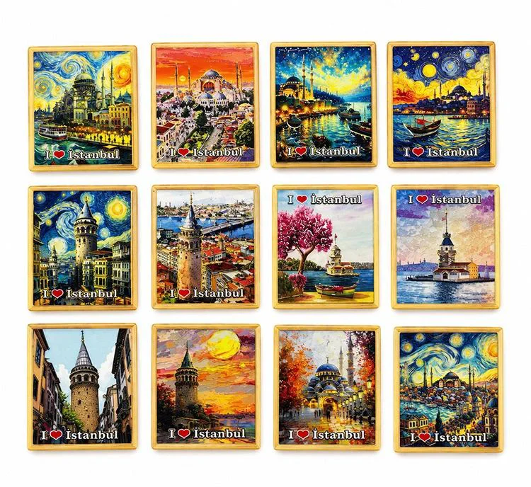 İstanbul Temalı Buzdolabı Magnet Alk5404 - 9 Cm Şık Dekoratif Mıknatıs Fiyatı, Yorumları ve Özellikleri