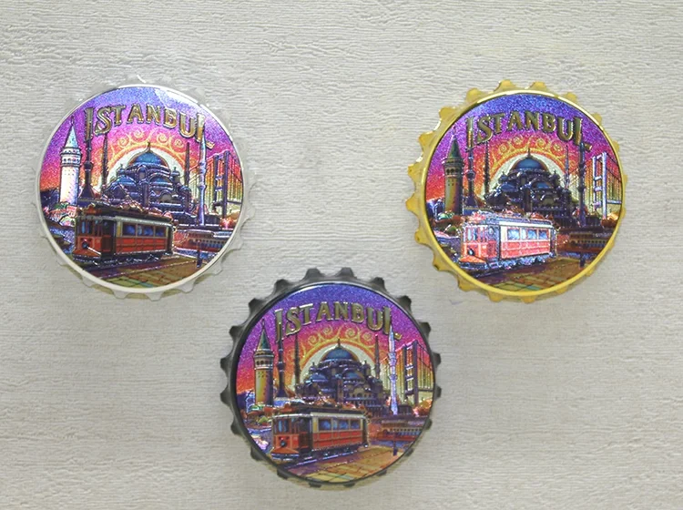 İstanbul Temalı Metal Magnet Alk4340 İstanbul Temalı Metal Magnet Alk4340