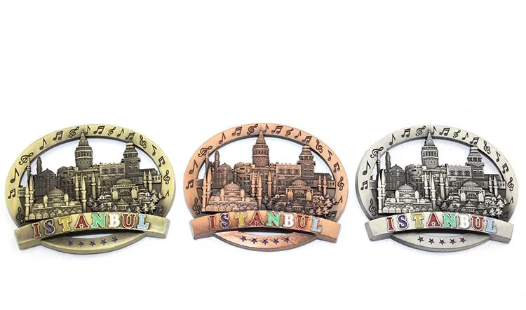 İstanbul Temalı Metal Magnet Alk3329 - Şehir Sembolleri ile Dekoratif Buzdolabı Mıknatısı Fiyatı, Yorumları ve Özellikleri