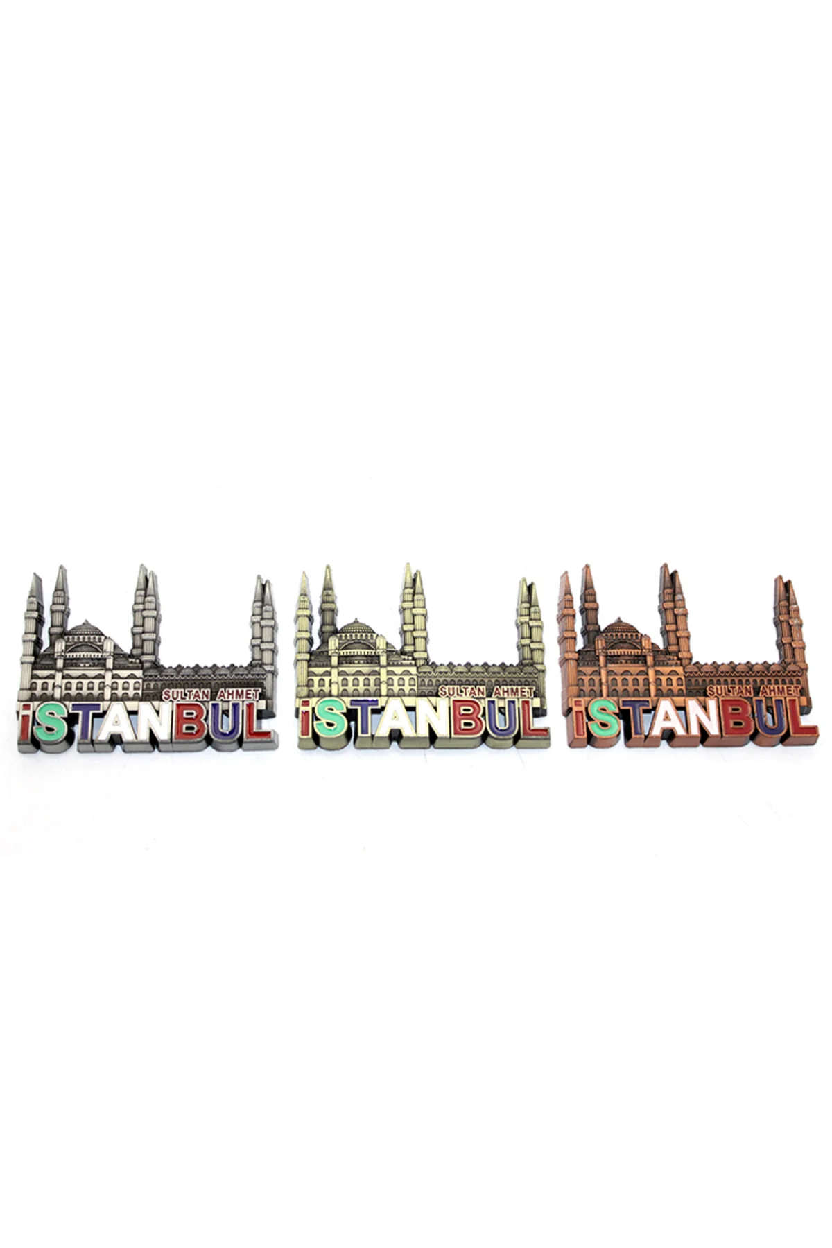 İstanbul Temalı Metal Magnet Model 5