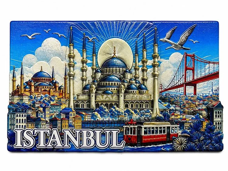 İstanbul Temalı Silikon Buzdolapı Magnet Alk5379 - Şehir Fotoğraflı Manyetik Süs Fiyatı, Yorumları ve Özellikleri