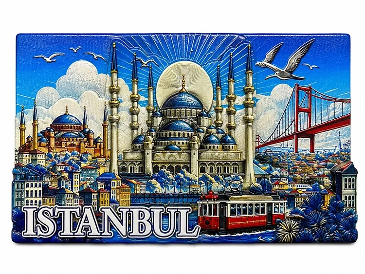 İstanbul Temalı Silikon Buzdolapı Süsü Magnet Alk5379 Fiyatı, Yorumları ve Özellikleri