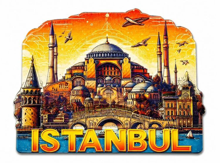 İstanbul Temalı Silikon Buzdolabı Magnet Alk5378 - Dekoratif ve Dayanıklı Buzdolabı Süsü 8x7 Cm Fiyatı, Yorumları ve Özellikleri