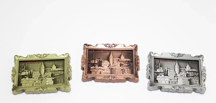 İstanbul Temalı Yöresel Metal Magnet - 7.5x5.5 Cm Şık Hatıra Fiyatı, Yorumları ve Özellikleri