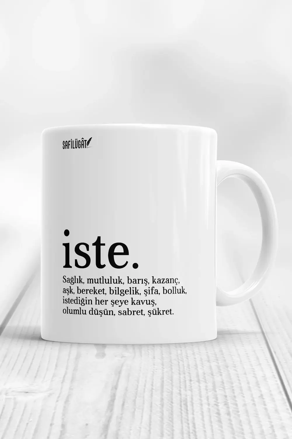 Iste Şükret Kupa Bardak