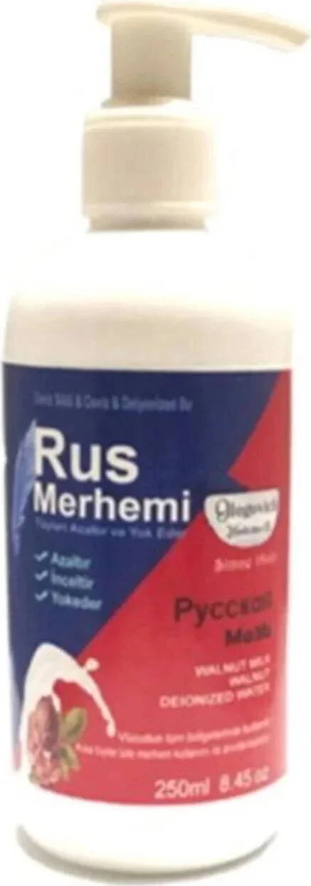 İstenmeyen Tüyleri Döken ve Azaltan Rus Bakım Merhemi 250 ml