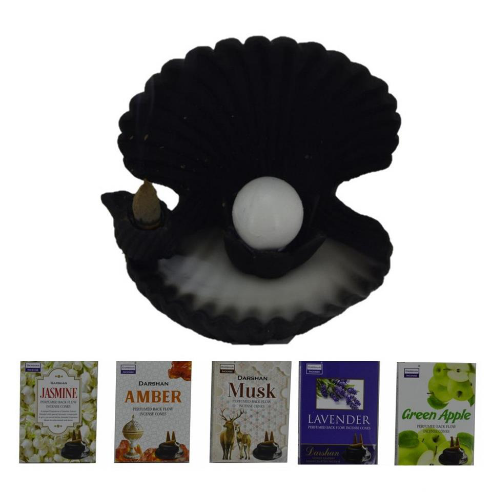 İstiridye Formunda Ters Akış Tütsülük + 5 Aromatik Tütsü