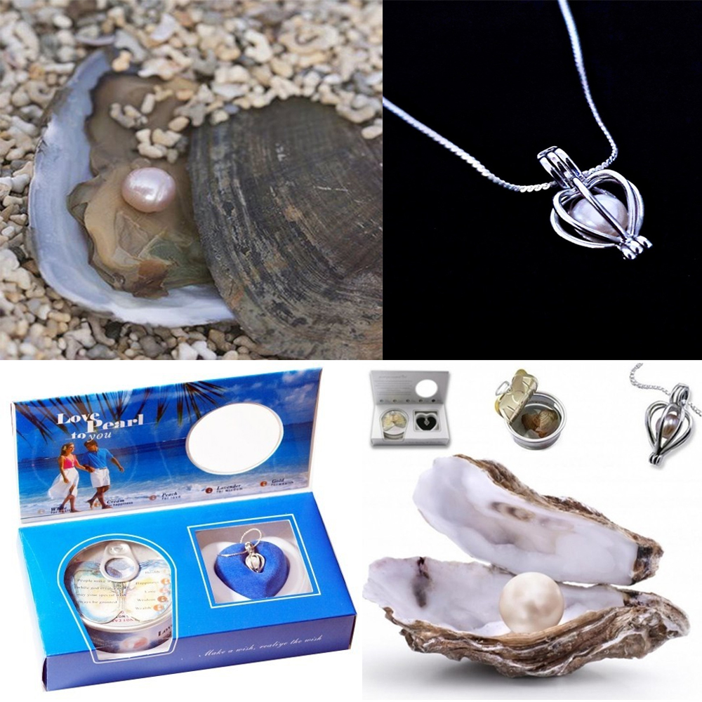 İstiridye İçinde İnci Kolye Seti İstiridye İçinde İnci Kolye Seti