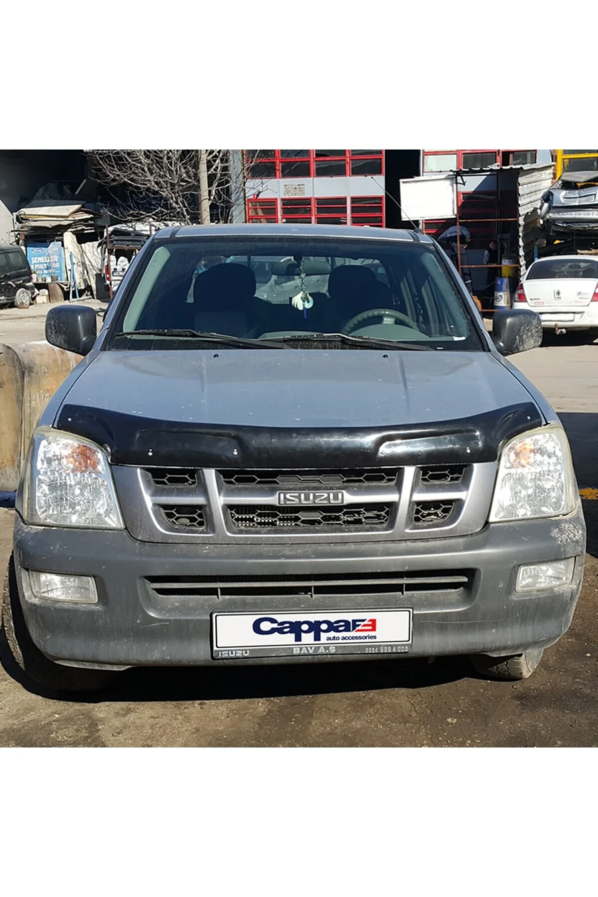 Isuzu D Max 2002 2003 2004 2005 2006 Ön Kaput Koruyucu Rüzgarlığı