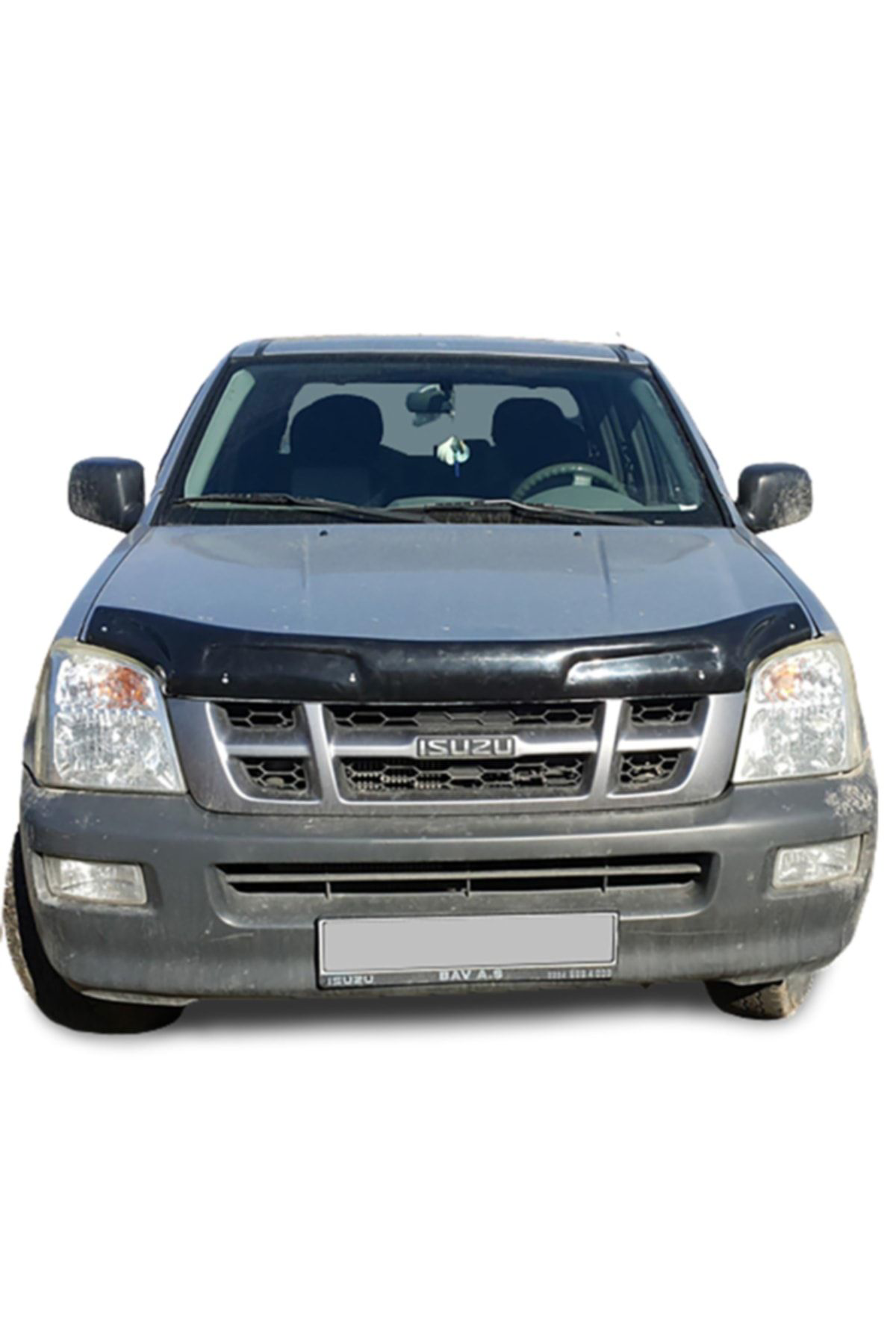 Isuzu D-max Kaput Koruma / Kaput Rüzgarlığı Koruyucu 2006-2007-20