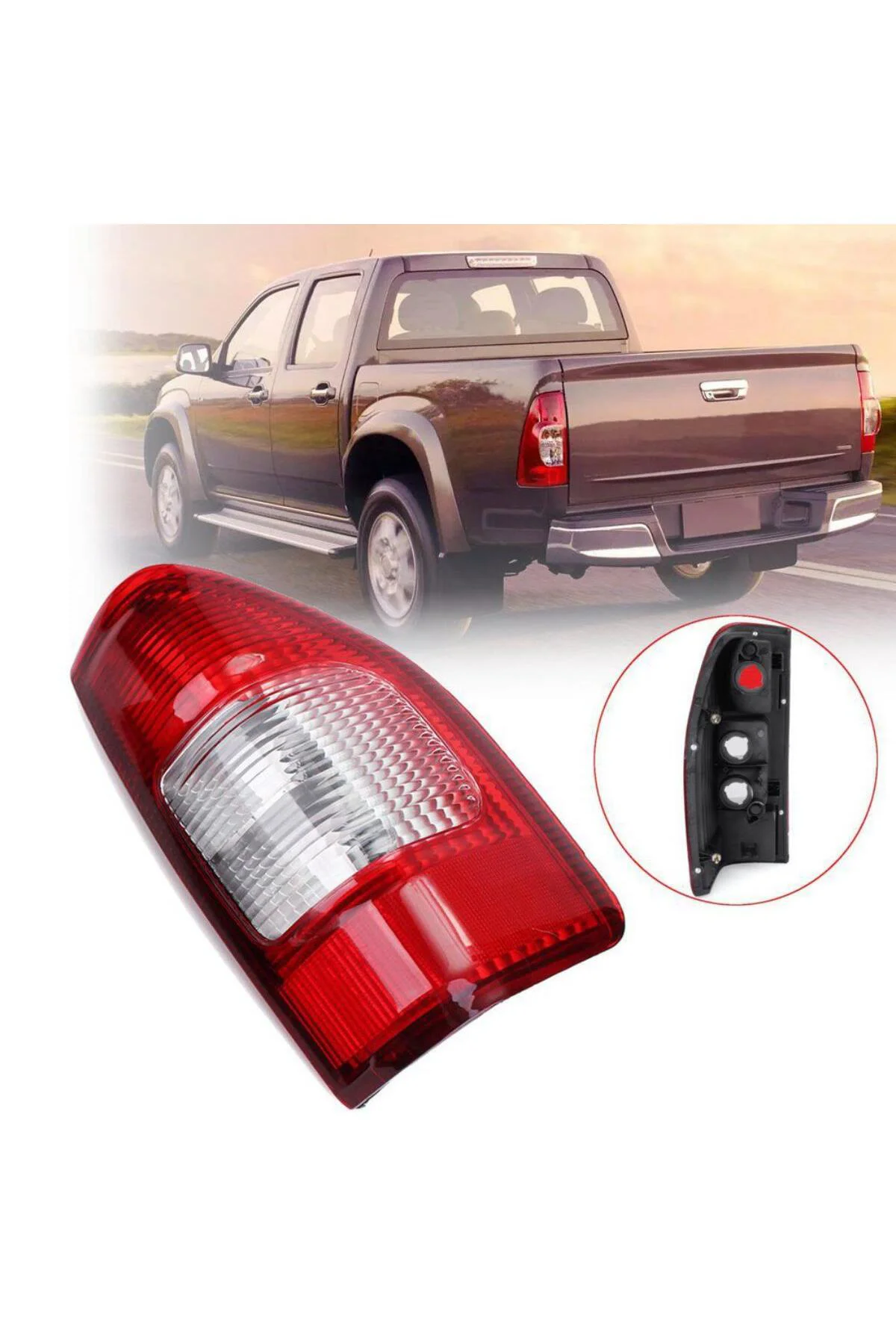 Isuzu D Max Sol Arka Stop Lambası Duylu 2002--2006 Uyumlu