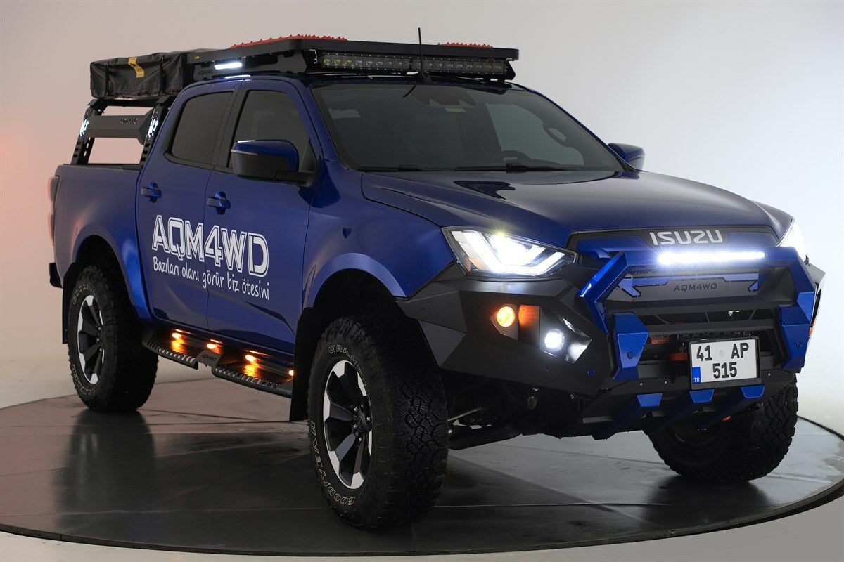 İsuzu D-Max Uyumlu Yan Basamak (Aqm-S32) Parça İsuzu D-Max Uyumlu Yan Basamak (Aqm-S32) Parça