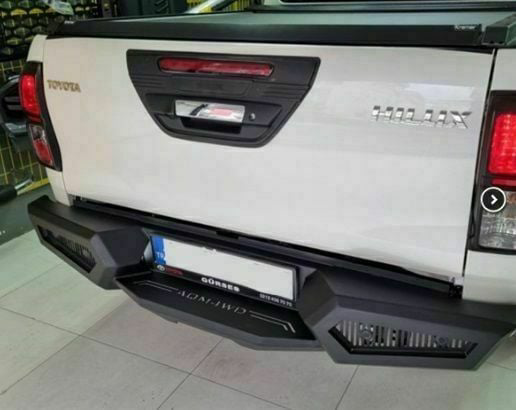 İsuzu D-Max Uyumlu Off Road Arka Tampon Koruma 2012-2021 Aqm-M20 